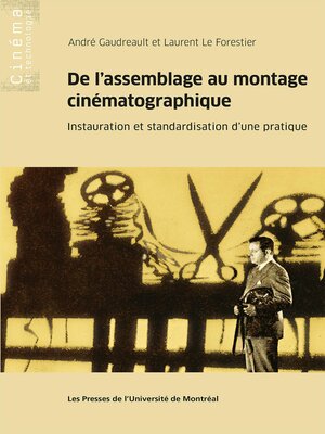 cover image of De l'assemblage au montage cinématographique